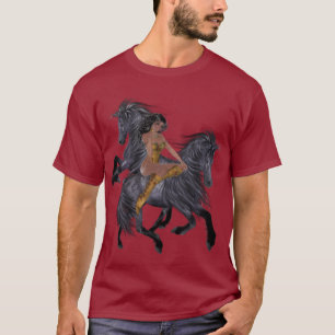 Indische Prinzessin und Hallion-Shirt T-Shirt