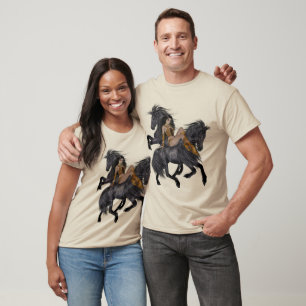 Indische Prinzessin und Hallion-Shirt T-Shirt