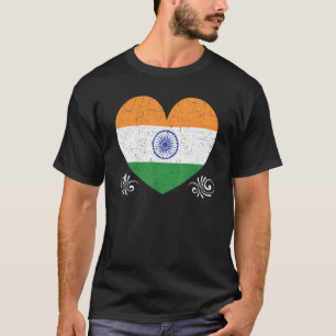 Indische Republik Tag Hindustani Indische Flagge 3 T-Shirt