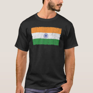Indische Republik Tag Hindustani Indische Flagge 8 T-Shirt