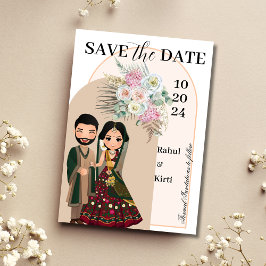 Indische Save the Date Vorlage Hindu Save the Date