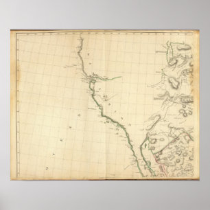 Indische Siedlungen Kalifornien Poster