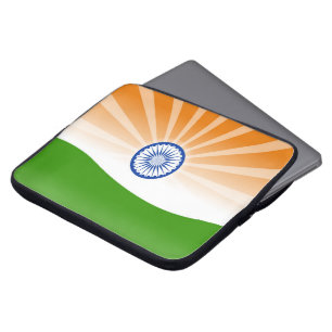 "Indische" Sonne Laptopschutzhülle