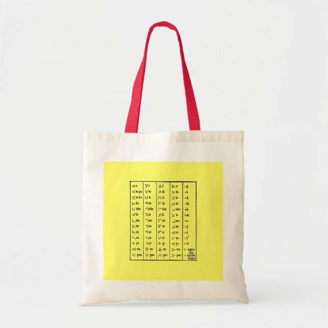 Indische Symbole Tote Tag Tragetasche (Vorne)