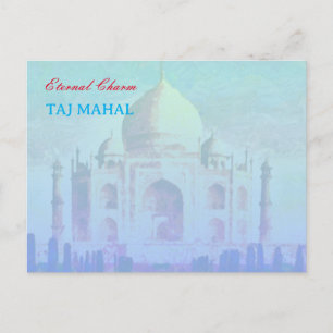 Indische Taj Mahal Postkarte