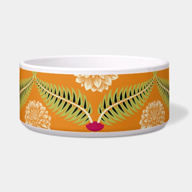 Indische Traditionelle Illustration Muster. Napf (Vorderseite)