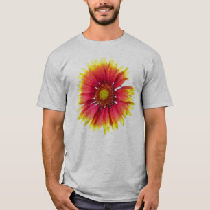 Indische umfassende Blume T-Shirt
