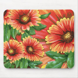 Indische umfassende Blumen-Mausunterlage Mousepad