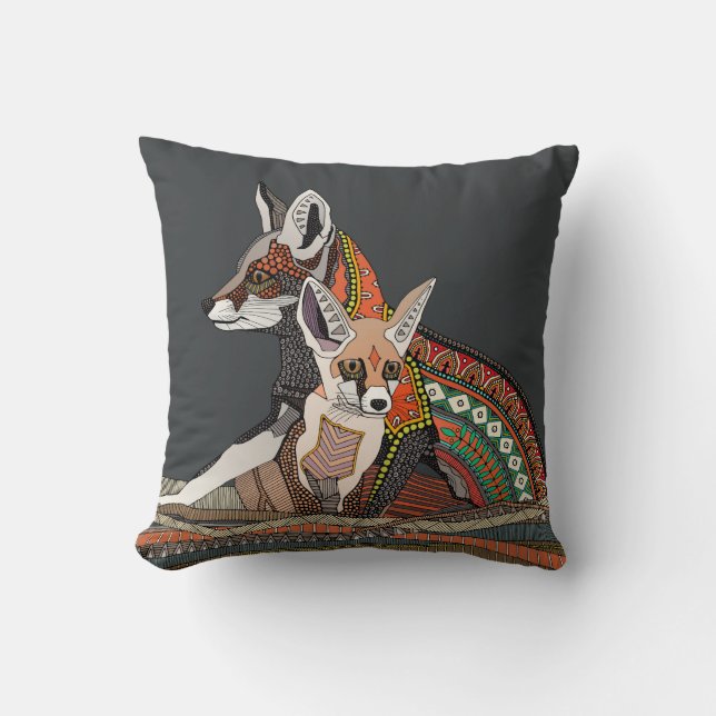 Indische Wüstenfoxen Kissen (Vorderseite)