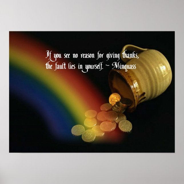 Indische Zitate Poster (Vorne)