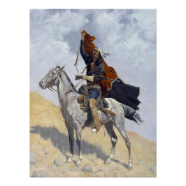 Indischer Apache-Krieger Poster