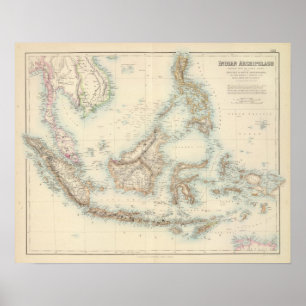 Indischer Archipel Poster
