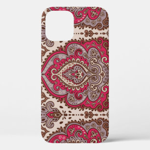 Indischer Blumenpaisley, ethnische Mandala Muster. Case-Mate iPhone Hülle