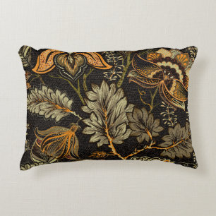 Indischer Blumenpaisley, nahtlos ethnisches Muster Dekokissen