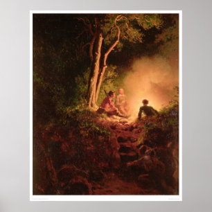 Indischer Busch (1165B) Poster