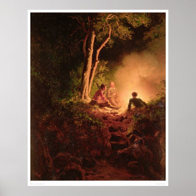 Indischer Busch (1165B) Poster (Vorne)