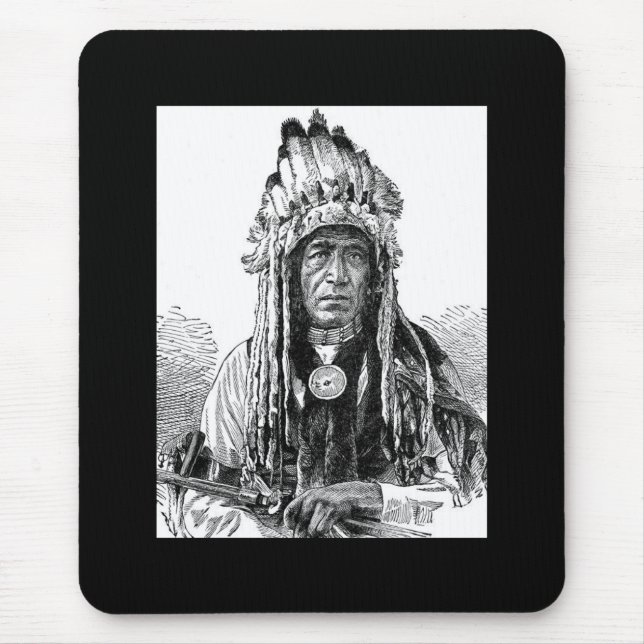 Indischer Chef Mouse Pad Mousepad (Vorne)