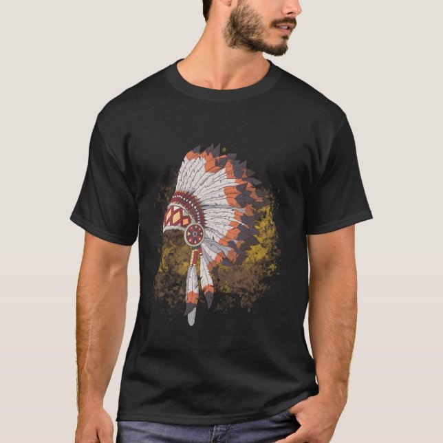 Indischer Chef Tri T-Shirt (Vorderseite)