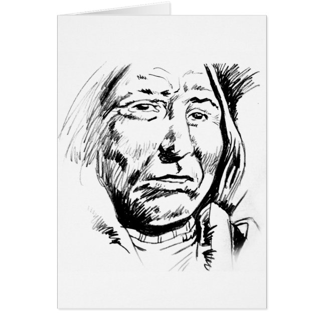 Indischer Chefink Sketch Motivierend (Vorne)