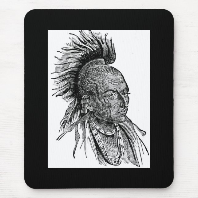 Indischer Chefmouse Pad Mousepad (Vorne)