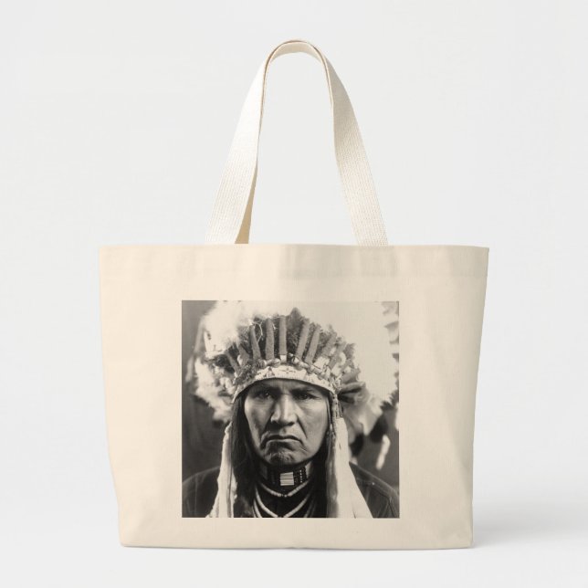 INDISCHER CHIEF NATIVE AMERIKANISCHE TASCHE (Vorne)