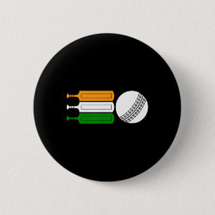 Indischer Cricketspieler Ll Indische Cricket-Team- Button