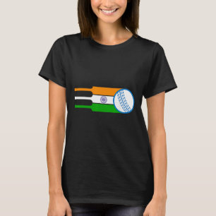 Indischer Cricketspieler Team Cricket Fans Indien  T-Shirt
