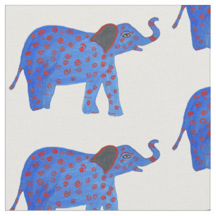 Indischer Elefant Zeichne Stoff