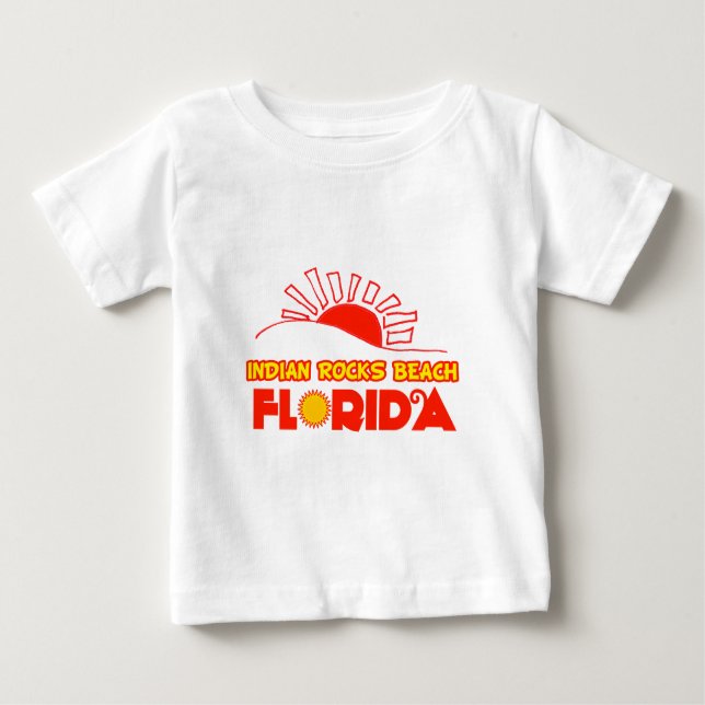 Indischer Felsen-Strand, Florida Baby T-shirt (Vorderseite)
