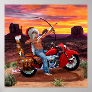 Indischer Geist für immer Poster