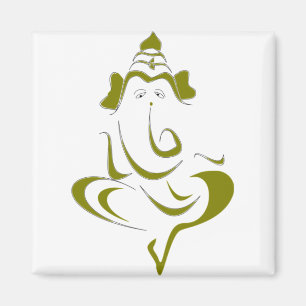 Indischer Gott Ganesha Magnet
