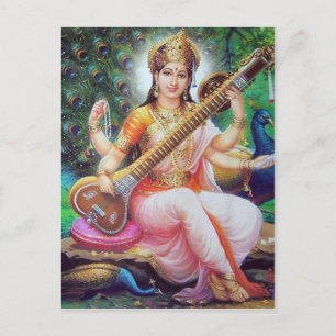 indischer Gott Postkarte