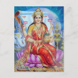 indischer Gott Postkarte
