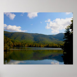 Indischer Grenzsee Reflection Poster