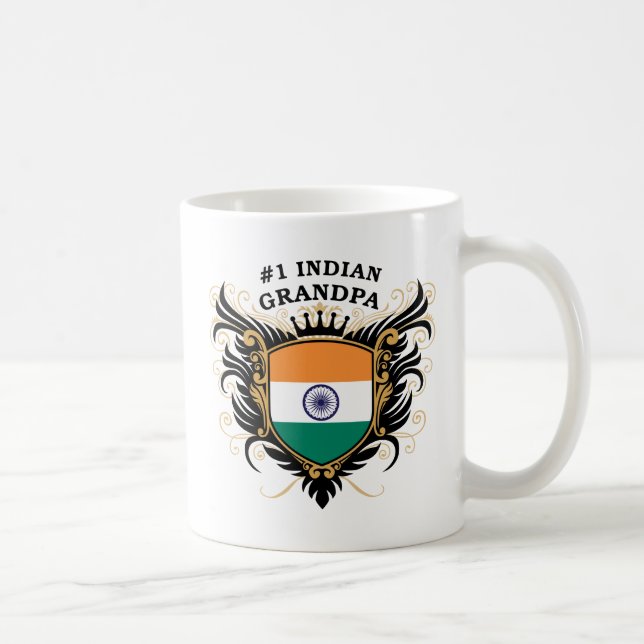 Indischer Großvater der Nr.-eine Tasse (Rechts)
