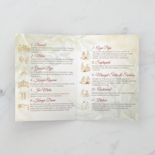 Indischer Hochzeitsführer Programm