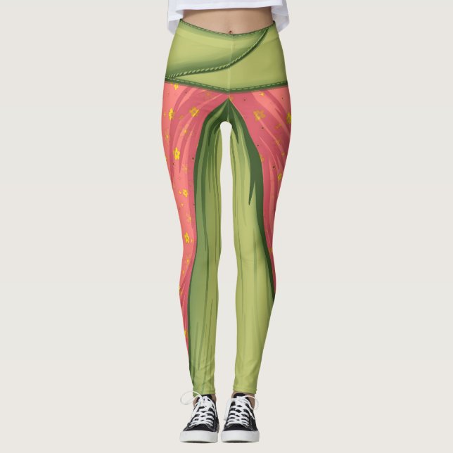 indischer Inspirator Leggings (Vorderseite)