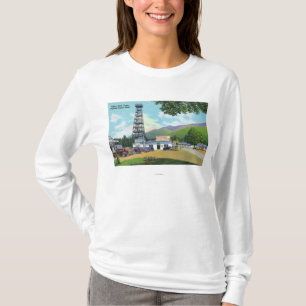 Indischer Kopf und indische Hauptturm-Ansicht T-Shirt