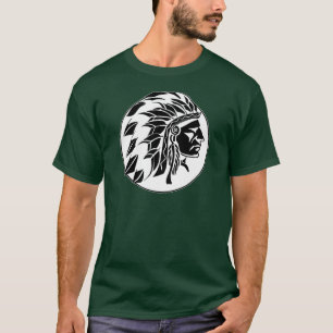 Indischer Leiter-Kopf T-Shirt