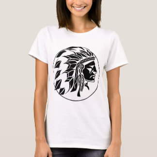 Indischer Leiter-Kopf T-Shirt