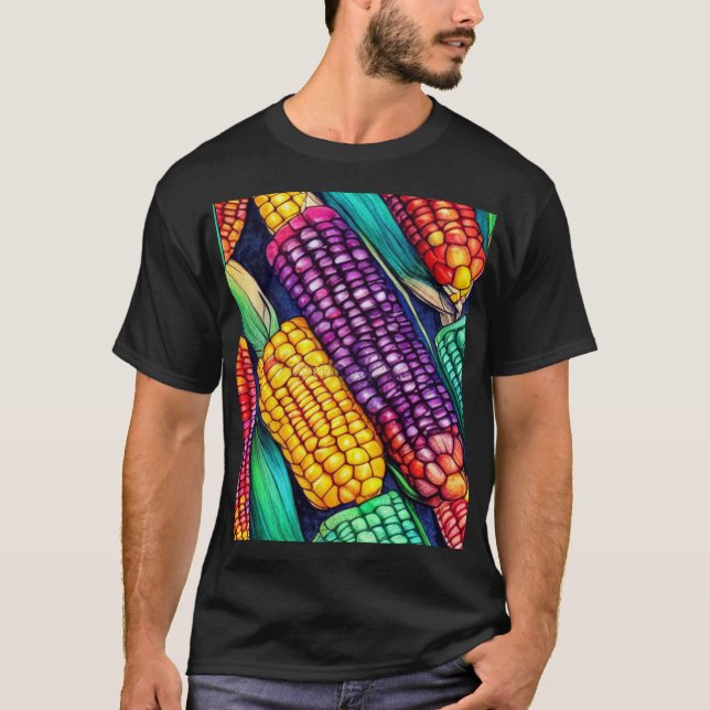 Indischer Mais T-Shirt (Vorderseite)
