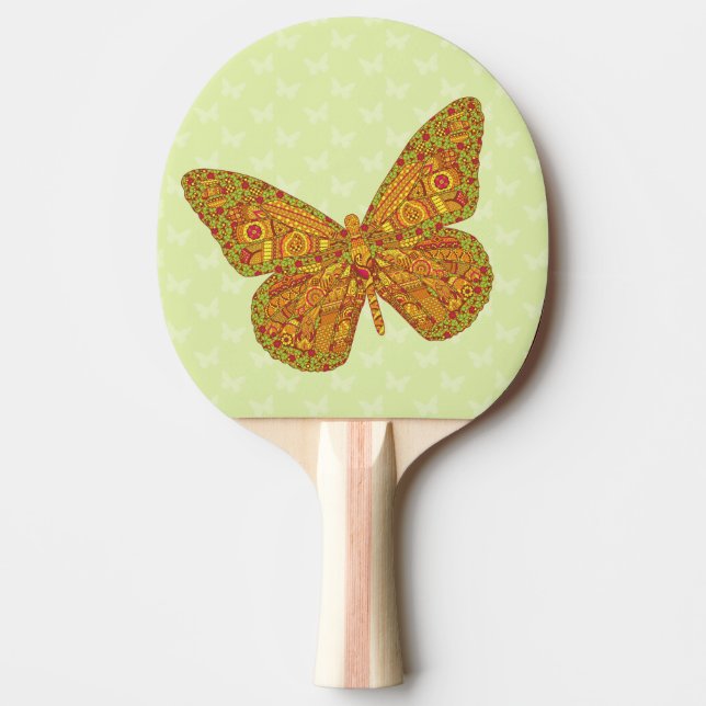 Indischer Monarch Ping Pong Paddle Tischtennis Schläger (Vorderseite)