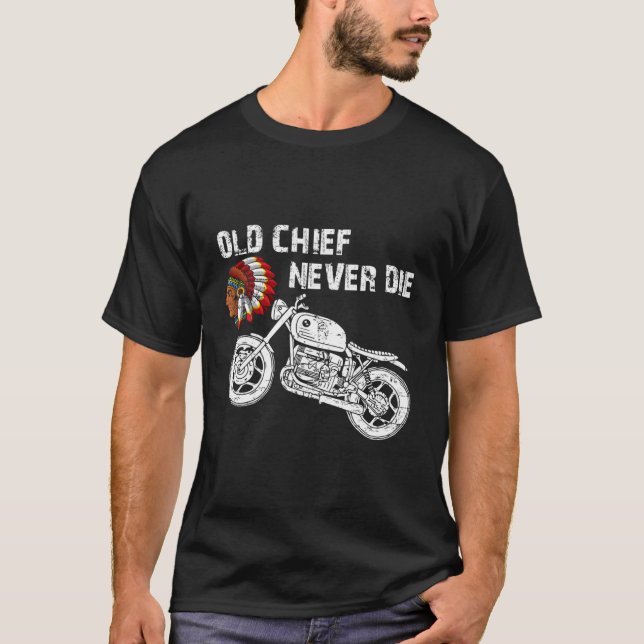 Indischer Motorradmeister Die nie Hoodie T-Shirt (Vorderseite)