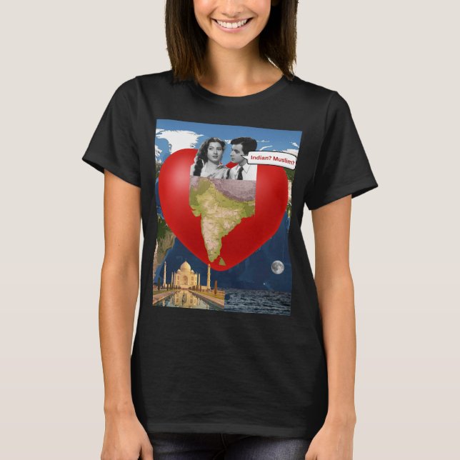 Indischer Muslim T-Shirt (Vorderseite)