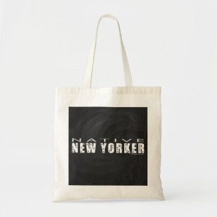 Indischer New Yorker Schwarz Tragetasche