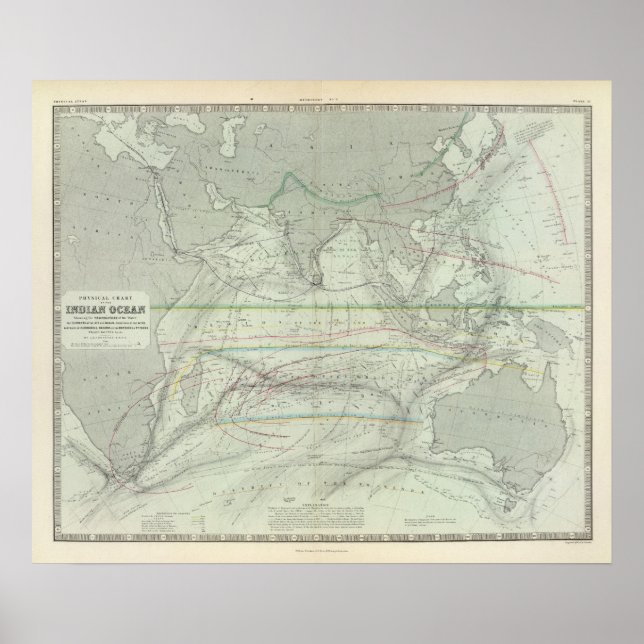 Indischer Ozean 2 Poster (Vorne)