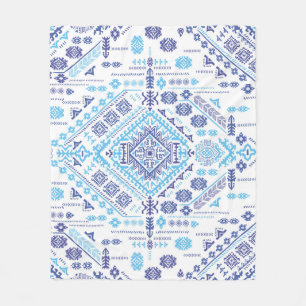 Indischer Paisley-Teppich, ethnisches Mandala-Must Fleecedecke