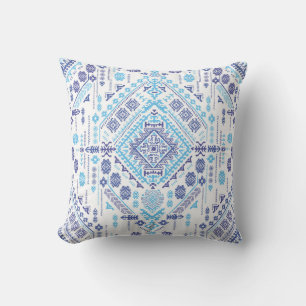 Indischer Pisley Teppich, ethnische Mandala Muster Kissen