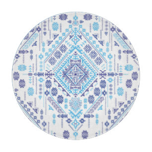 Indischer Pisley Teppich, ethnische Mandala Muster Schneidebrett