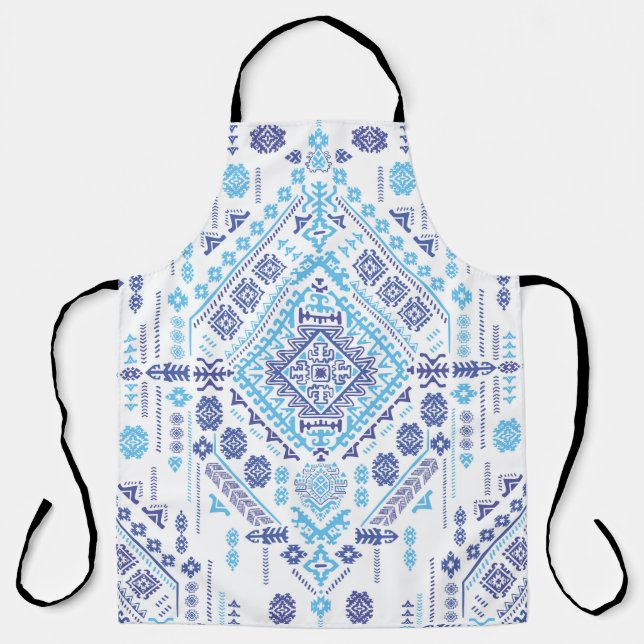 Indischer Pisley Teppich, ethnische Mandala Muster Schürze (Vorderseite)